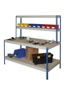 Anco Rivet Workstations - Full Undershelf